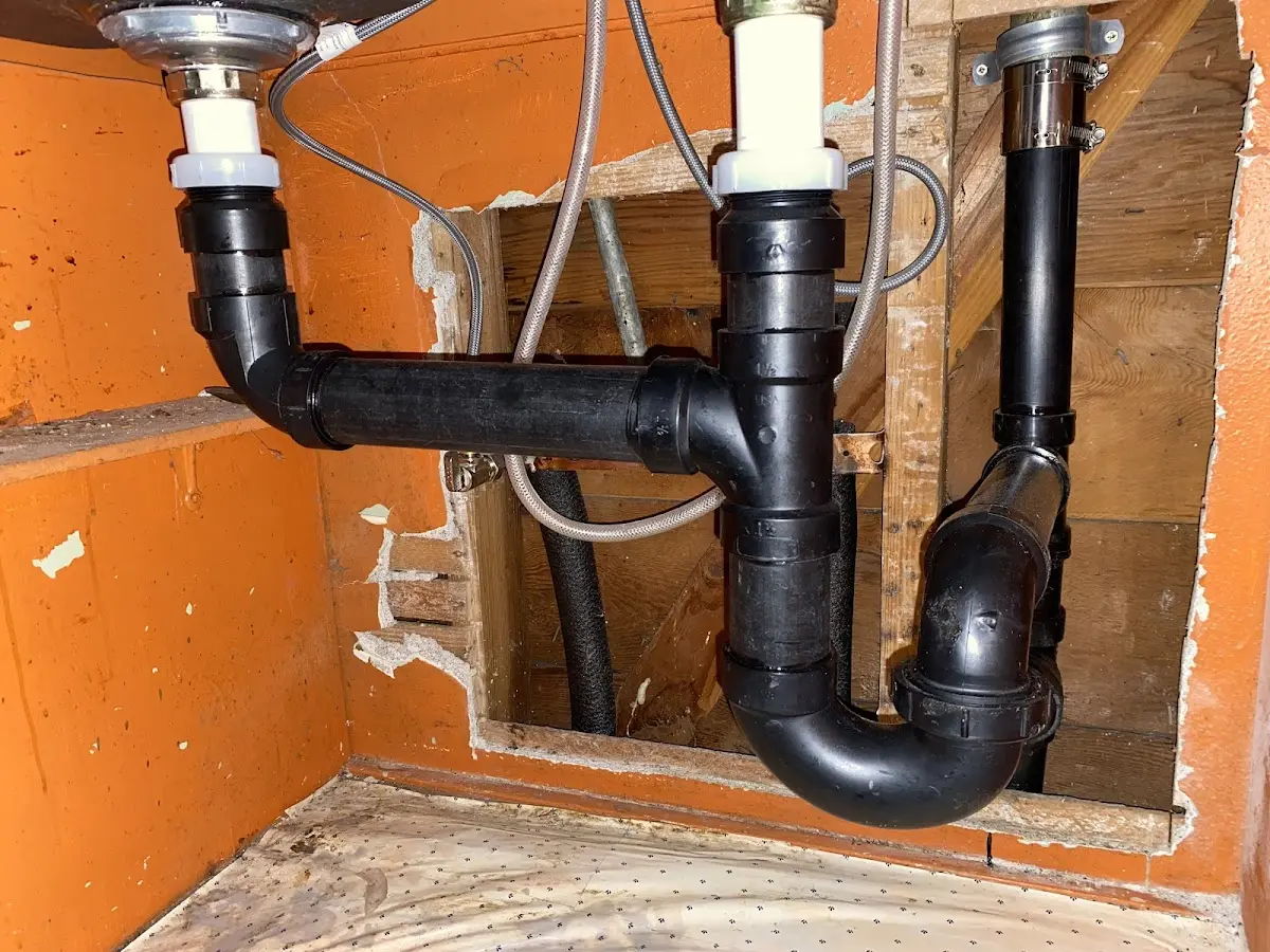 Professional Shower Installation equipment and tools on the job in Ferguson